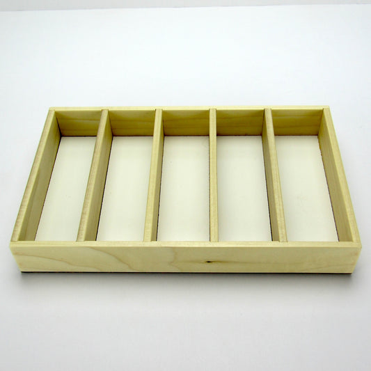 Divided Wooden Trays for 8 x 12 Handmade Wooden Jewelry Box